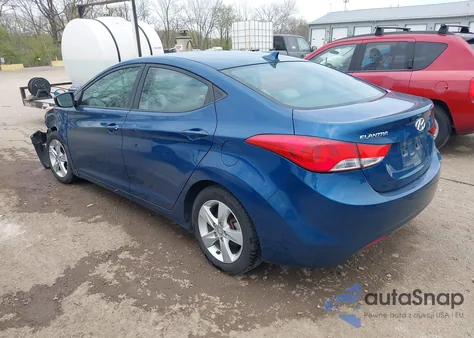 2013 Hyundai Elantra Gls z USA, uszkodzony, nr VIN KMHDH4AE1DU012759
